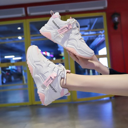 Sports Shoes Women Spring New Breathable Student White Shoes Female Sneakers